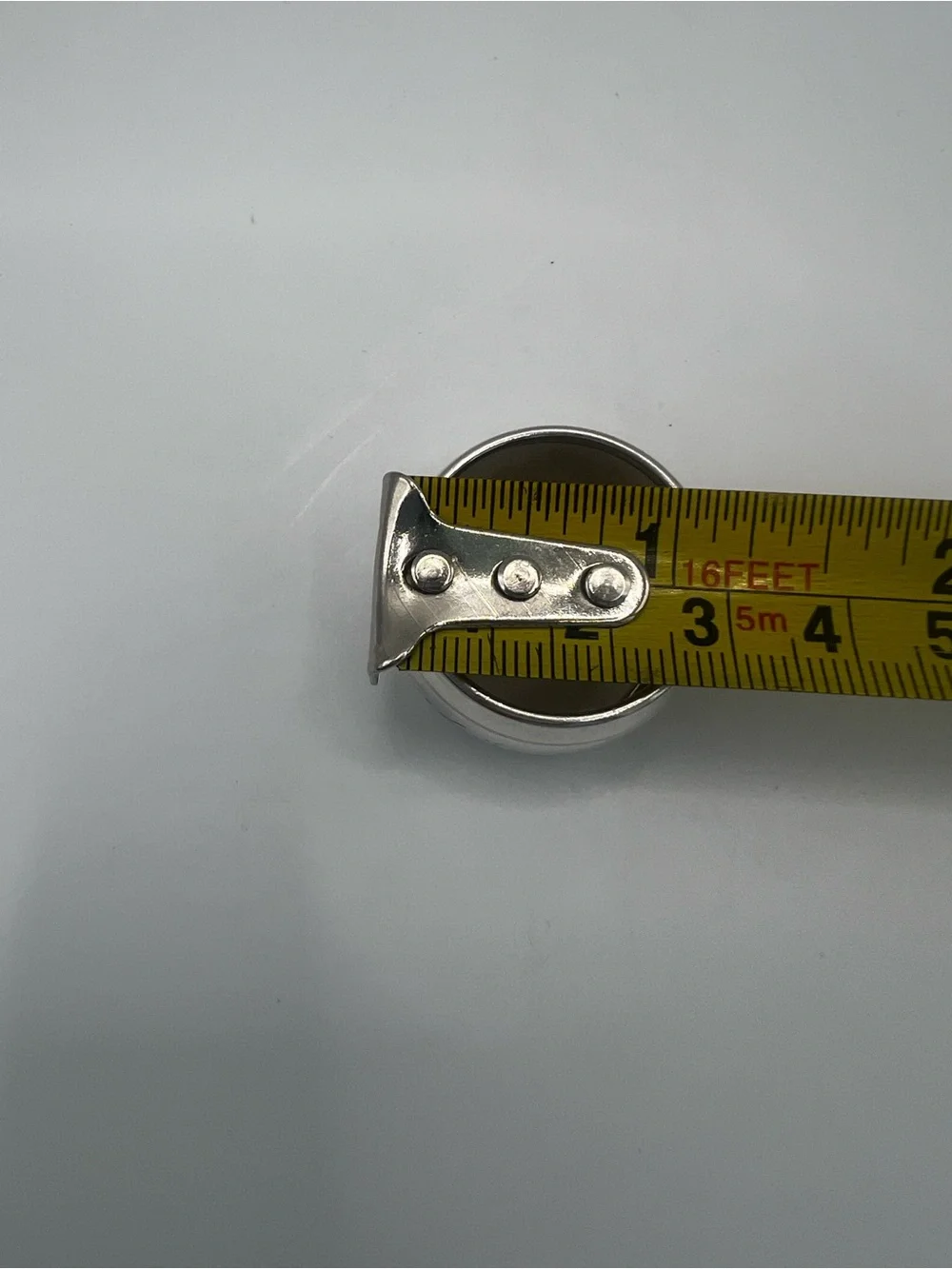 Vintage Dutch .833 Silver Napkin Ring “To My Dearest Aunt Jet” Hallmarked
